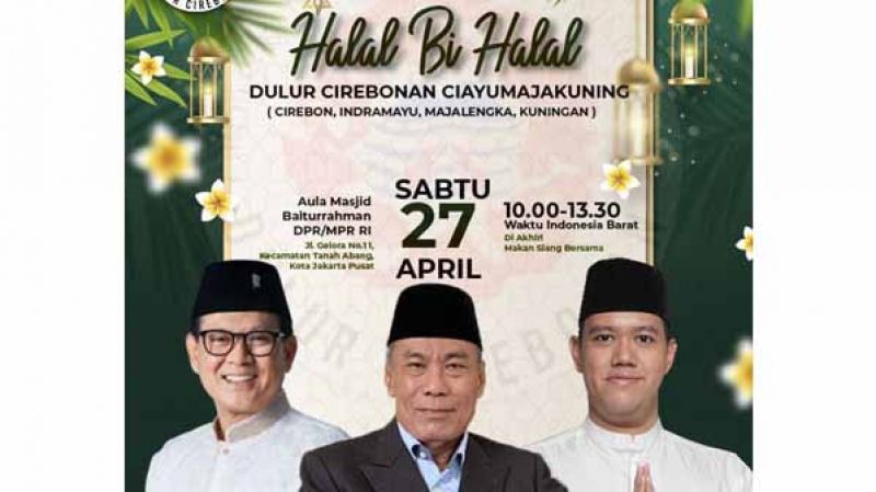 Dulur Cirebonan Akan Gelar Silaturahmi dan Halal Bihalal di Masjid Baiturrahman DPR/MPR RI