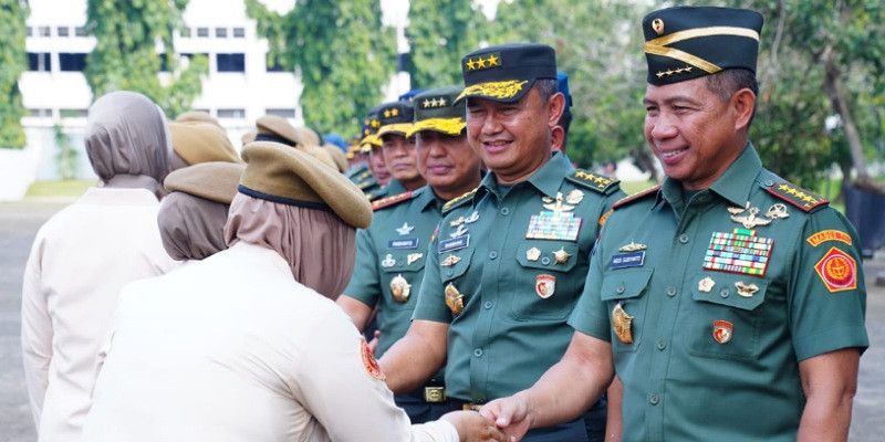 Apel Khusus dan Halal Bihalal di Mabes TNI bersama Panglima&nbsp;TNI