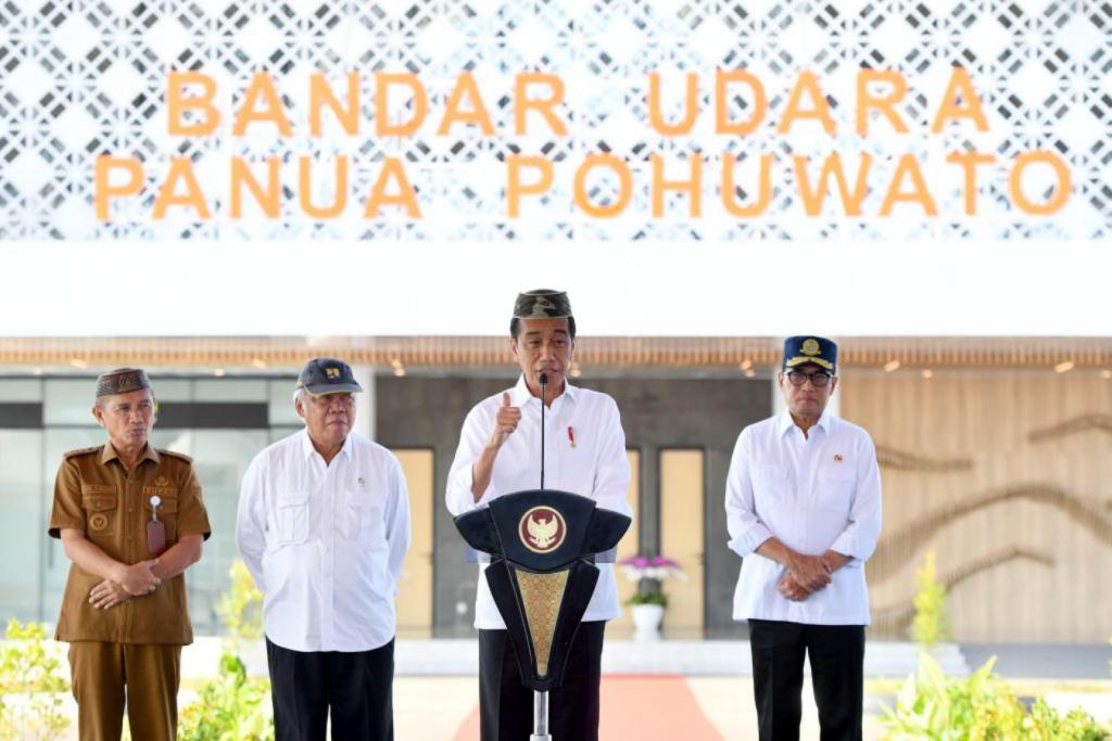Bandara Panua Pohuwato Gorontalo Dibangun dengan Anggaran Rp437 Miliar, Ini Harapan Jokowi