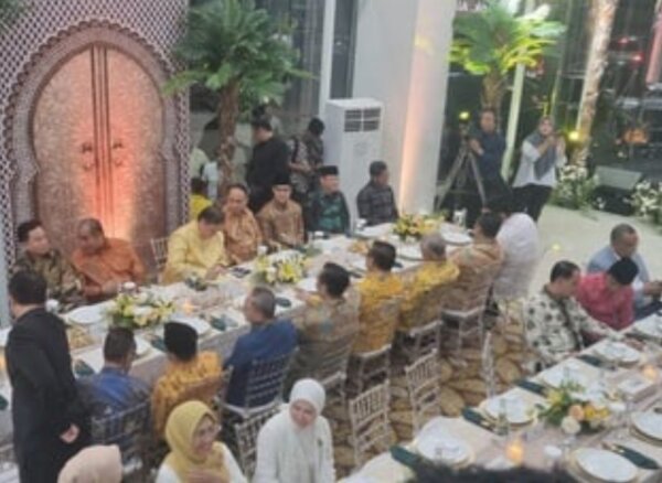 Para Petinggi Parpol Koalisi Prabowo Kumpul Bareng di Halal Bihalal&nbsp;Golkar