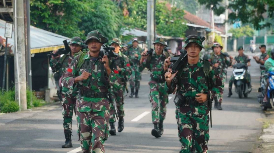 Lari Lintas Medan Prajurit Yonarmed 11/GG/2/2 Kostrad, Ini Tujuannya!