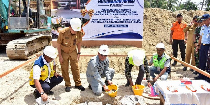 Bakamla RI Bangun Sistem Peringatan Dini di Natuna