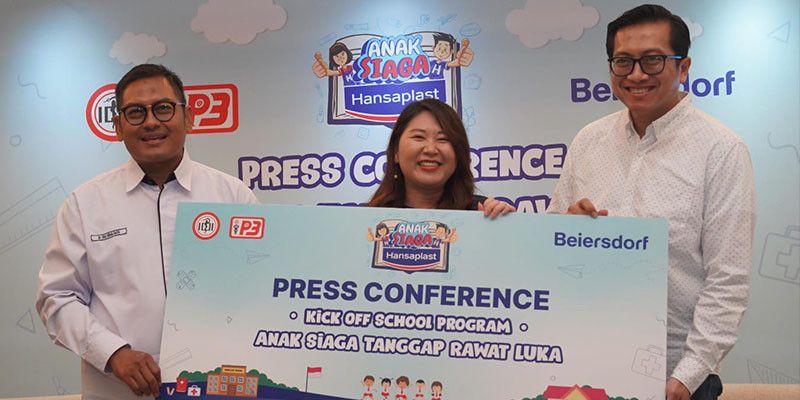 Hansaplast Bersama IDI Berkomitmen Mengedukasi P3K ke 50.000 Anak Indonesia dalam Program Anak Siaga Tanggap Rawat&nbsp;Luka