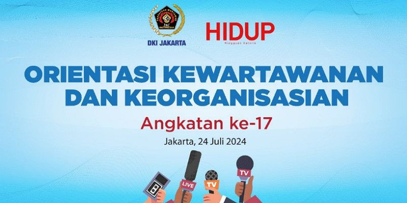 PWI Jaya Gelar OKK Angkatan 17 di Majalah Hidup