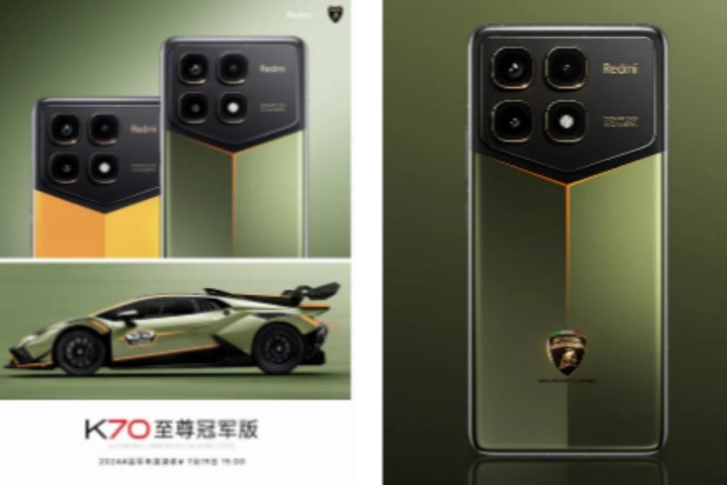 Xiaomi Mengumumkan Redmi K70 Ultra Champion Edition dengan Logo Lamborghini