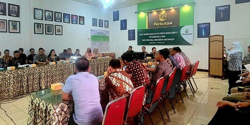 Perhutani KPH Bandung Utara Gelar Opening Meeting Audit Surveillance FSC-FM 2024