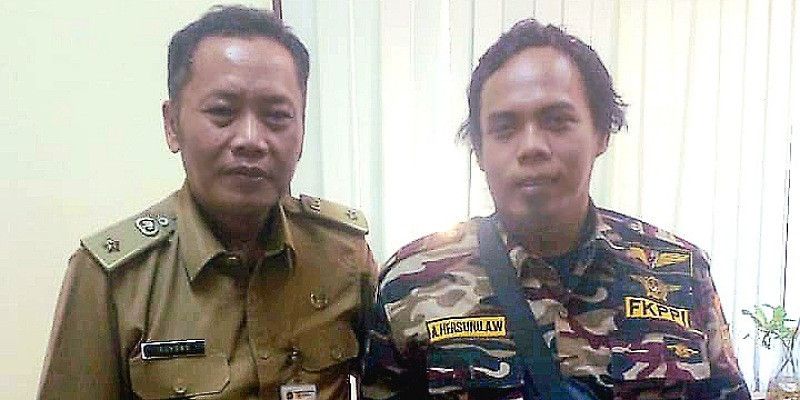 Audiensi Ketua FKPPI Rayon Kelapa Gading dengan Lurah Kelapa Gading Barat