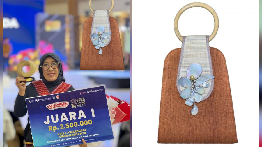 Intip Sosok Rosmini Wanita Karir Peraih Juara 1 Kriya Award 2024 Dekranasda&nbsp;NTB