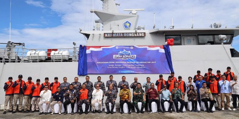 Koarmada III dan Bank Indonesia Gelar Ekspedisi Rupiah Berdaulat di Papua&nbsp;Barat