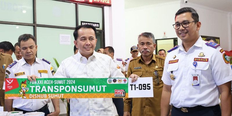 Dishub Sumut Mobilisasi 1.853 Atlet, Official dan Kontingen