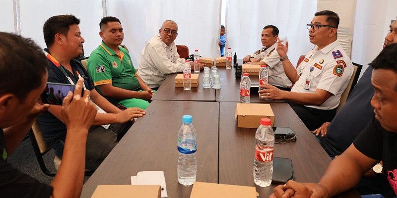 Evaluasi Layanan Transportasi PON XXI, Kadishub Sumut Temui Langsung Atlet, Offisial Cricket&nbsp;Sumut