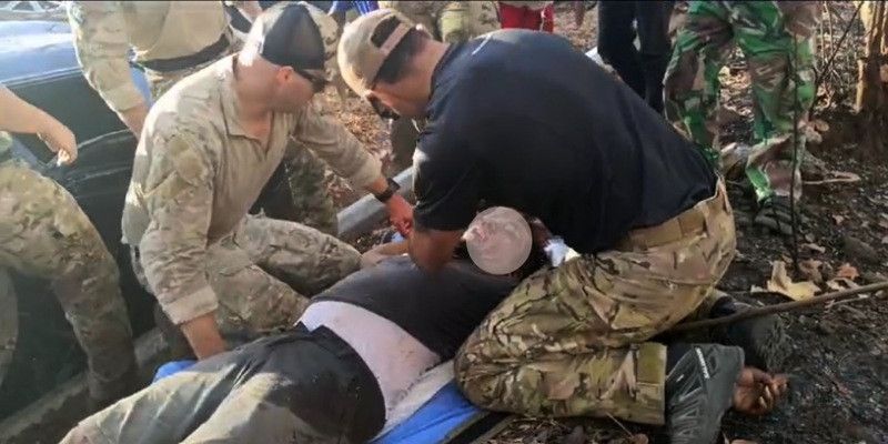 Pasukan Khusus AS Selamatkan Nyawa Korban Kecelakaan di Banyuwangi