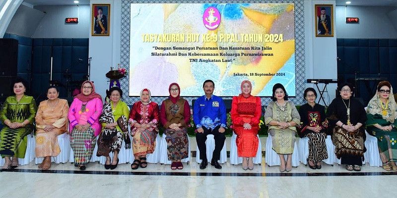 Tasyakuran HUT ke-9 Paguyuban Istri Purnawirawan Angkatan Laut